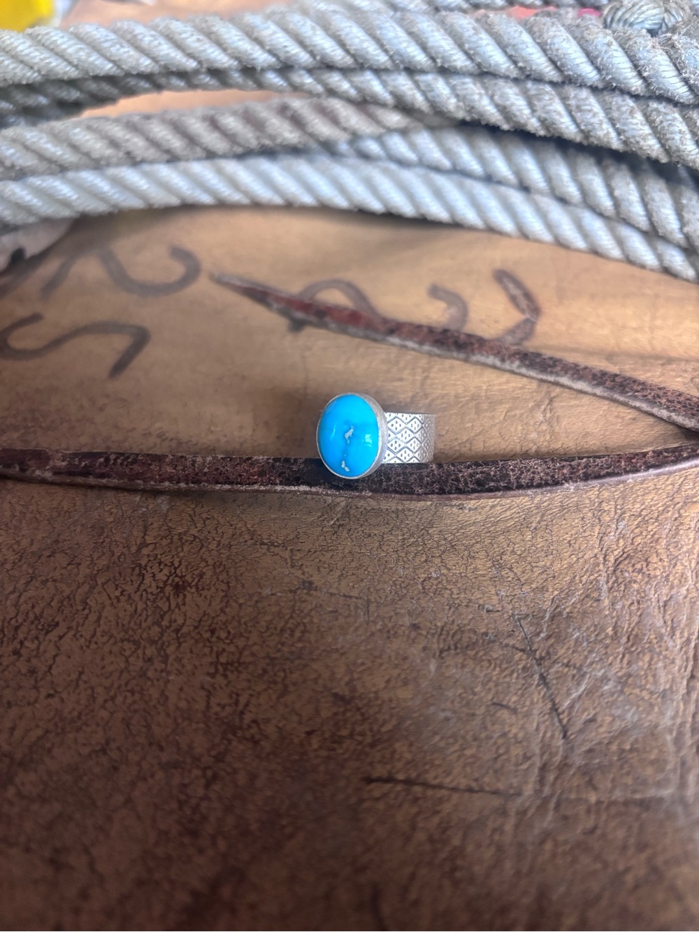 Genuine Turquoise Ring